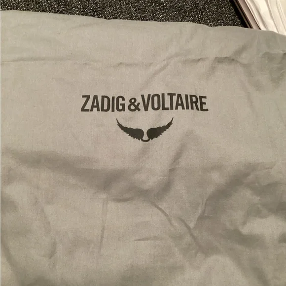 Zadig & Voltaire Mick Wings Black Tote {NWOT} with Dustbag - Picture 9 of 9
